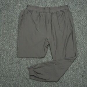 BYLT Pants Mens Large Gray Flow Jogger Stretch Zip Pockets Athletic Lightweight